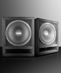 PANCADAO Ported box with 1 X 10" Mid-Bass PRO-1.5KP10.4 Loaded - DS18