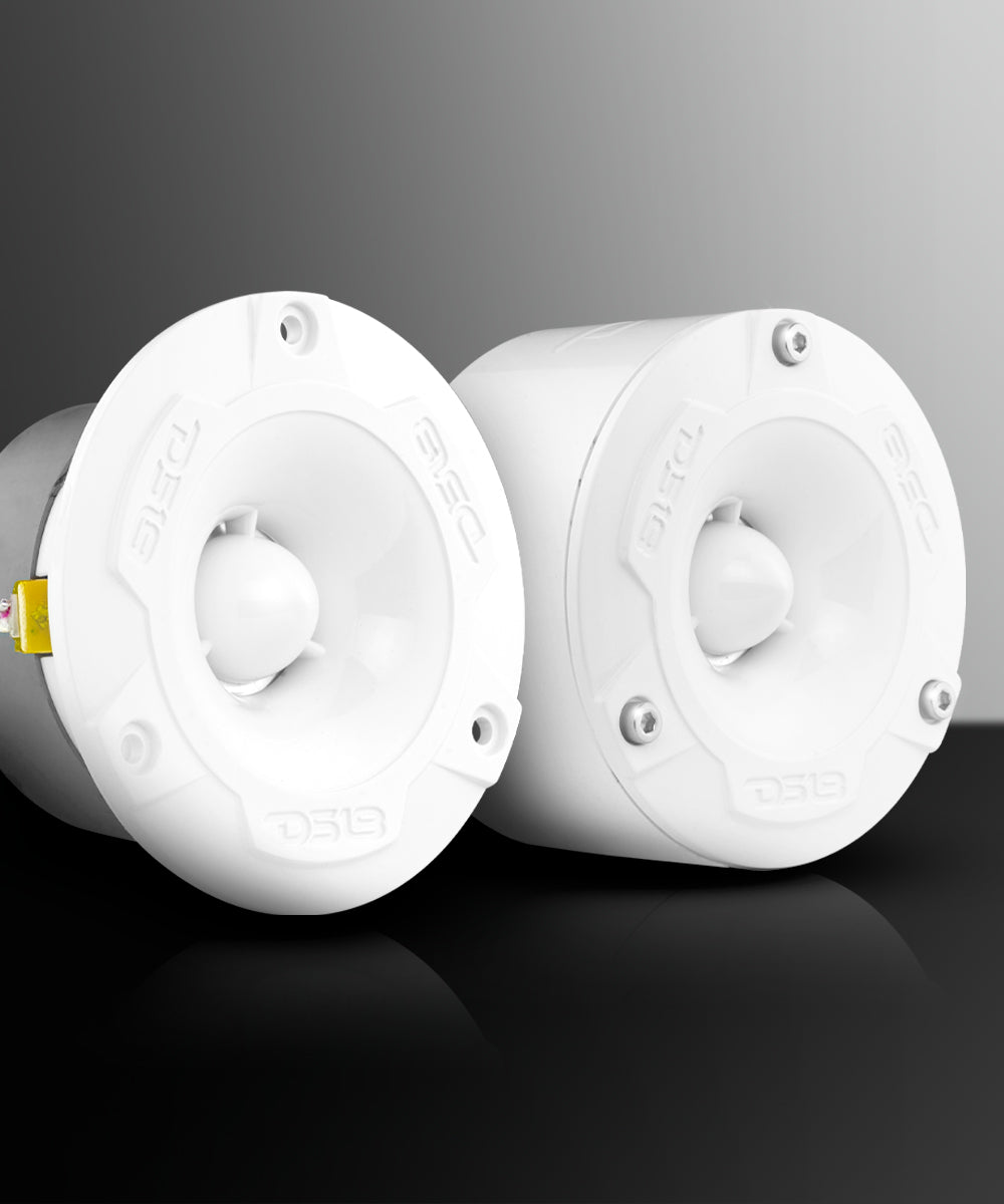 NXL 3.8” Marine Water-Resistant Super Bullet Tweeter with 1” Aluminum Voice Coil | 120W RMS 4-Ohm - DS18