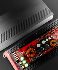 GEN-X 5-Channel Class D Amplifier | 4 x 130W RMS @ 4-Ohm + 1 x 900W RMS @ 1-Ohm - DS18