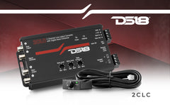 2-Channel Line Output Converter with Digital Bass Enhancer - DS18