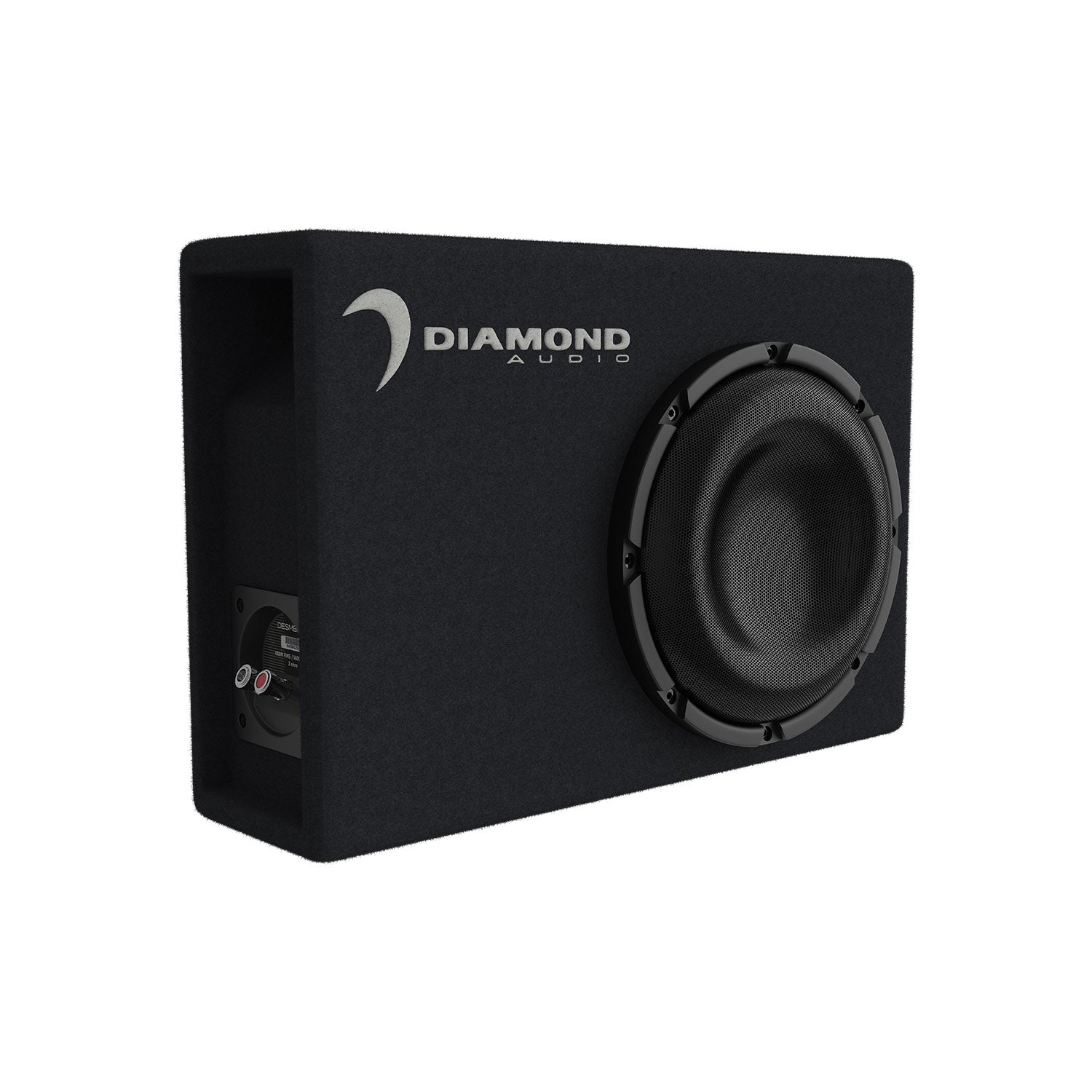 DESMB8A - 8" Slot Vented Active Subwoofer Enclosure (2 ohm )