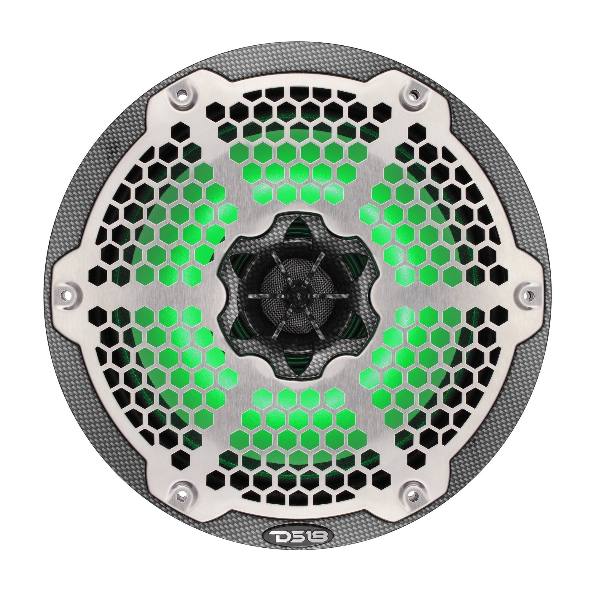 8” Marine 2-Way Hybrid Speaker with RGB LED, Compression Driver and Neodymium Magnet | 350W RMS 4-Ohm - DS18