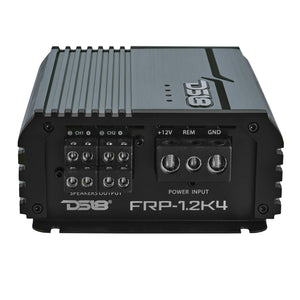 FRP Compact 4-Channel Full-Range Class-D Amplifier | 1200W RMS - DS18