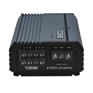 FRP Compact 4-Channel Full-Range Class-D Amplifier | 2400W RMS - DS18