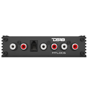 6-Channel High-to-Low Level Line Output Converter with Remote Turn-On - DS18