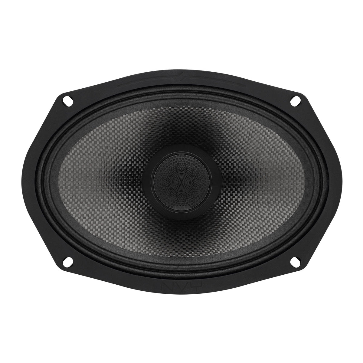 6x9” 2-Way Coaxial Loudspeaker with Water-Resistant Carbon Fiber Cone, 1” Bullet Tweeter, Neodymium Magnet | 300W RMS 4-Ohm