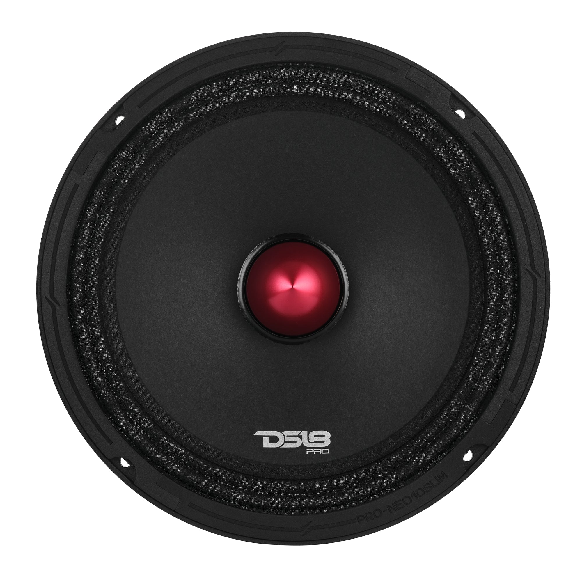 PRO 10" Slim Neodymium Mid-Range Loudspeaker with Bullet | 250W RMS 4-Ohm - DS18