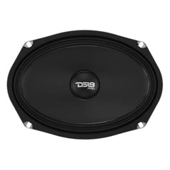 6x9” Motorcycle Audio Bundle – Shallow Water-Resistant Midrange Loudspeakers + Sealed ABS Baffles (Pair) | High Output, Easy