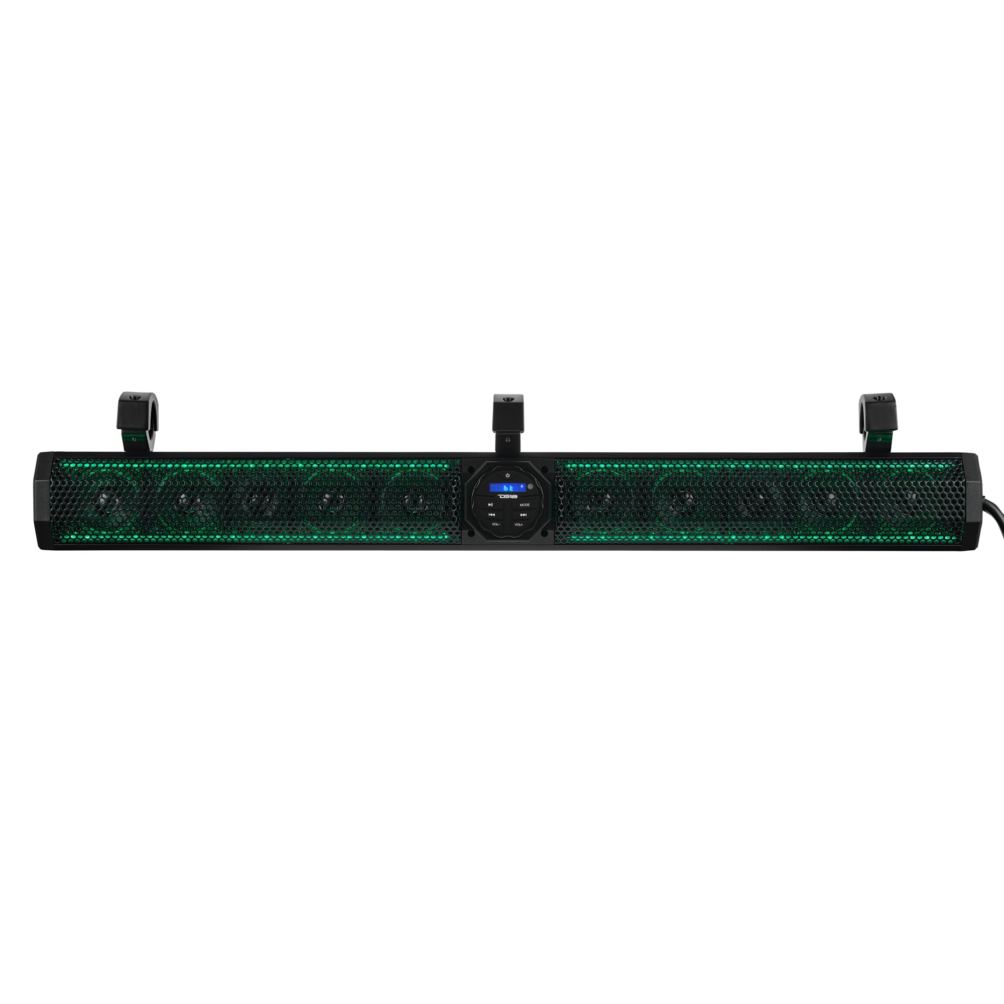 37" Marine Amplified Soundbar with Bluetooth USB & RGB Lighting 10 Speakers 1200 Watts - DS18