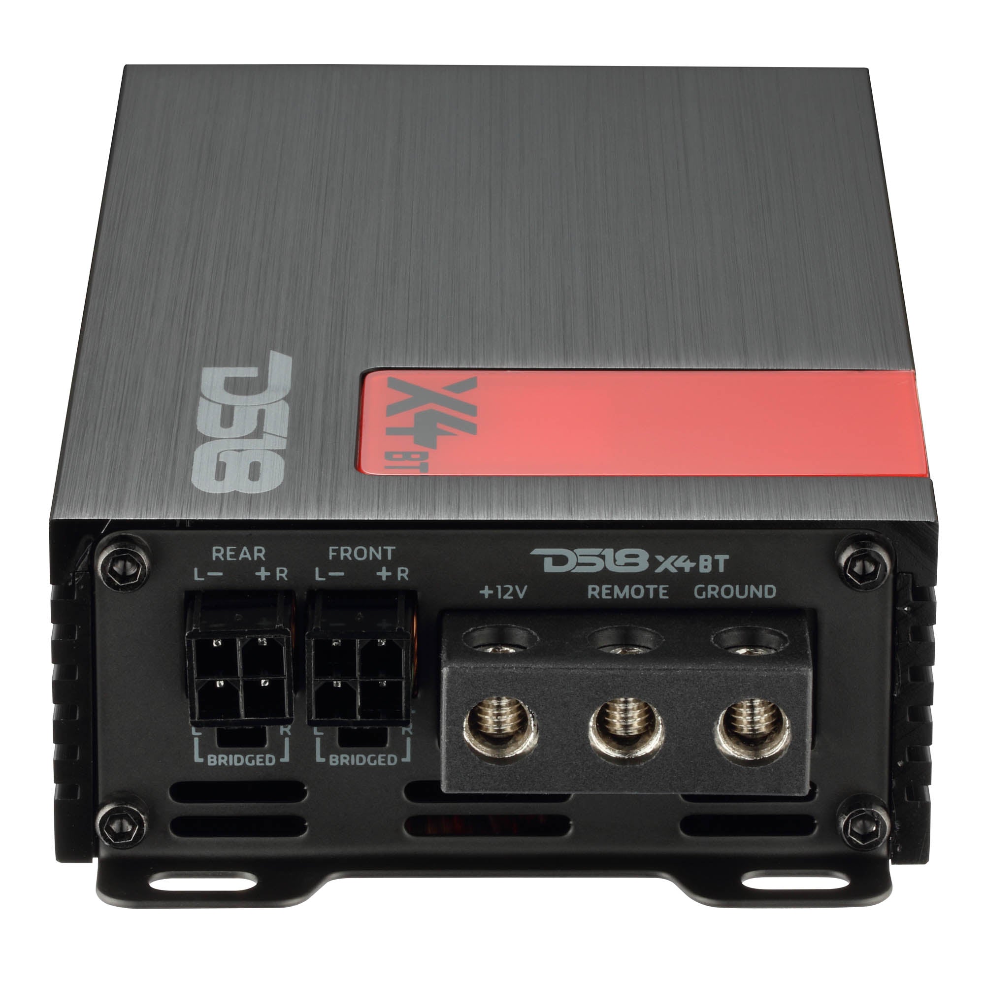 X 4-Channel Ultra Compact Full-Range Amplifier with Bluetooth Connectivity - 4 x 70 Watts Rms - DS18