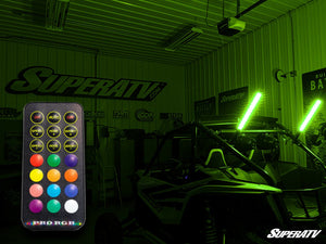 2' RGB LED Whip Lights