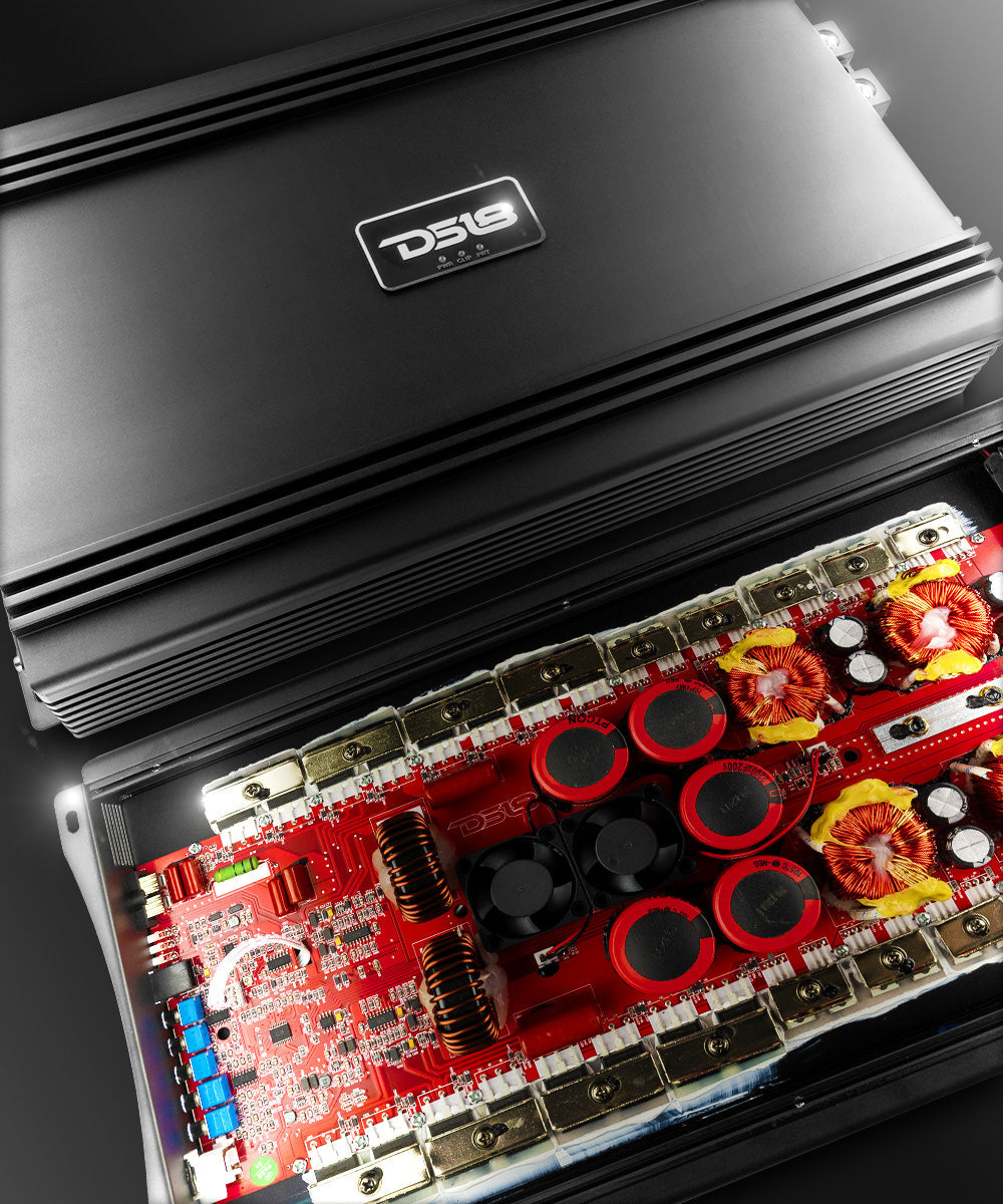 PRO 1-Channel Full-Range Class D Amplifier 8000 Watts Rms @ 2-Ohm - DS18