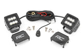 2 Inch Black Series LED Light Pods | Pair | Flood