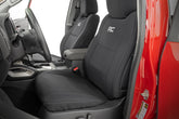 Seat Covers | FR & RR | Crew Cab | Nissan Frontier 2WD/4WD (2022-2026)