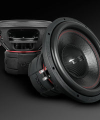 EXL 12” Subwoofer Triple Stack with Reinforced Cone 2000 Watts RMS 3” Dvc 4-Ohm - DS18