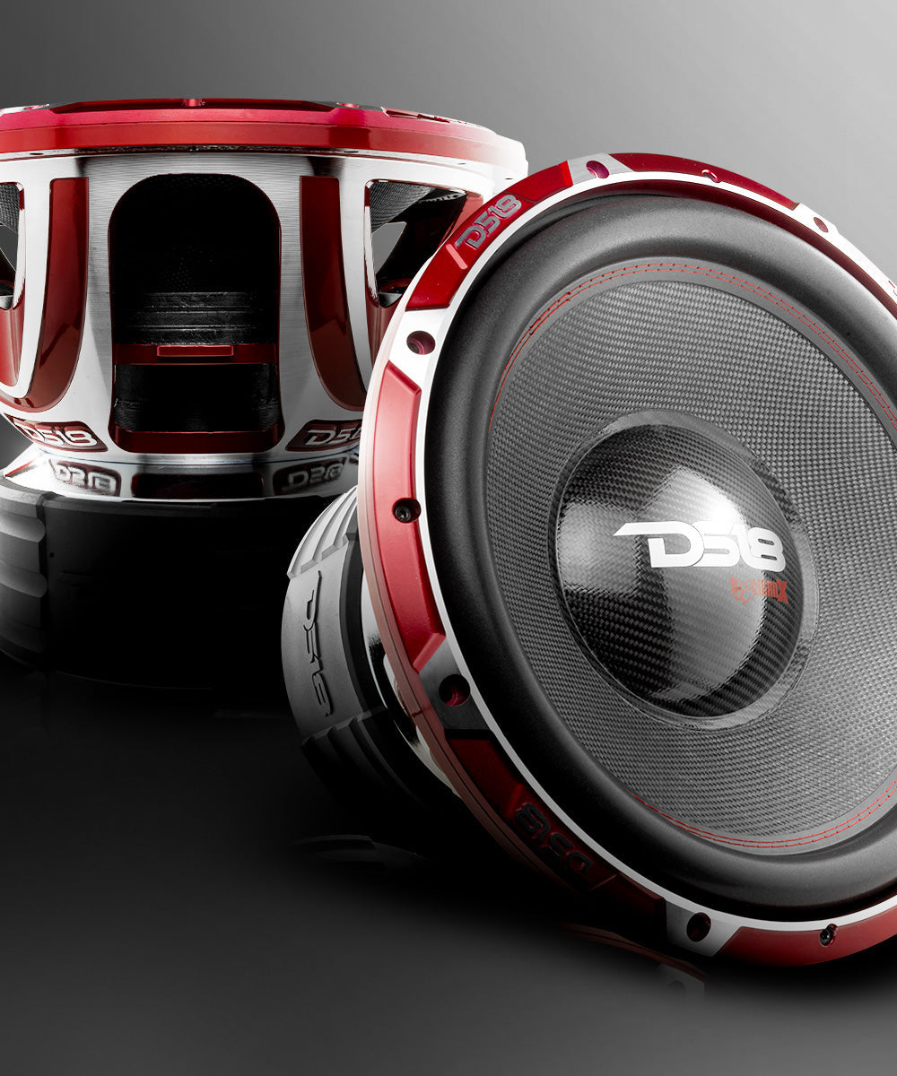 HOOLIGAN X 15" SPL Subwoofer 4000 Watts Rms 4" DVC 1-Ohm - DS18