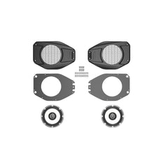 2018-2023 Jeep Wrangler(2DR/4DR)/Jeep Gladiator 6.5" Overhead Speaker Kit - VSPJP65OE