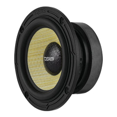 DXQ 3.5” Midrange Speaker with Yellow Straw + Composite Foam Cone | 60W RMS 4-Ohm - DS18