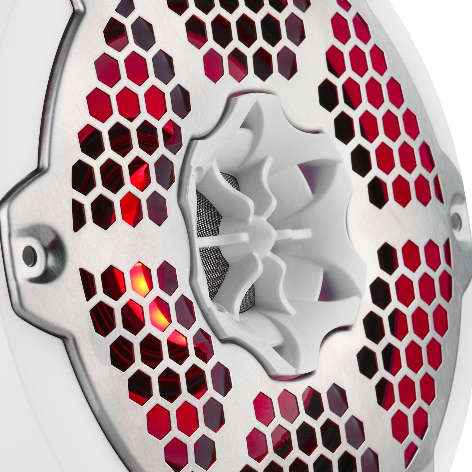 6.5” Marine 2-Way Hybrid Speaker with RGB LED, Compression Driver and Neodymium Magnet | 250W RMS 4-Ohm - DS18