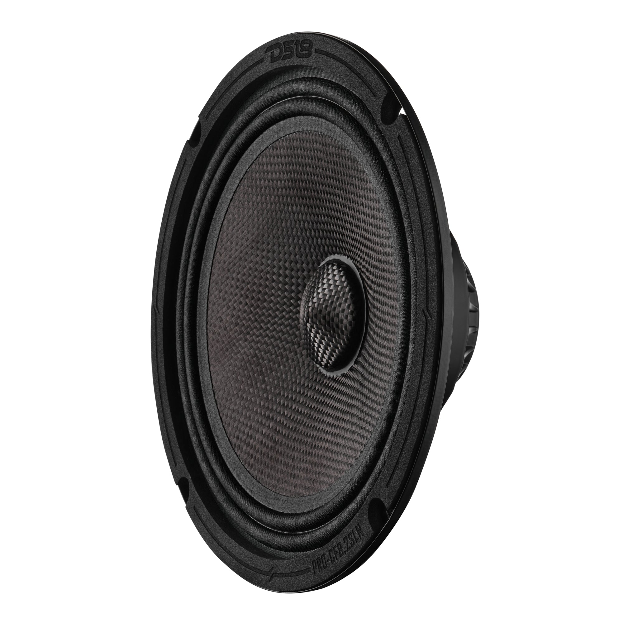 8” Slim Motorcycle & Motorsports Loudspeaker With Neodymium Magnet and Water Resistant Carbon Fiber Cone | 200W RMS 2-Ohm