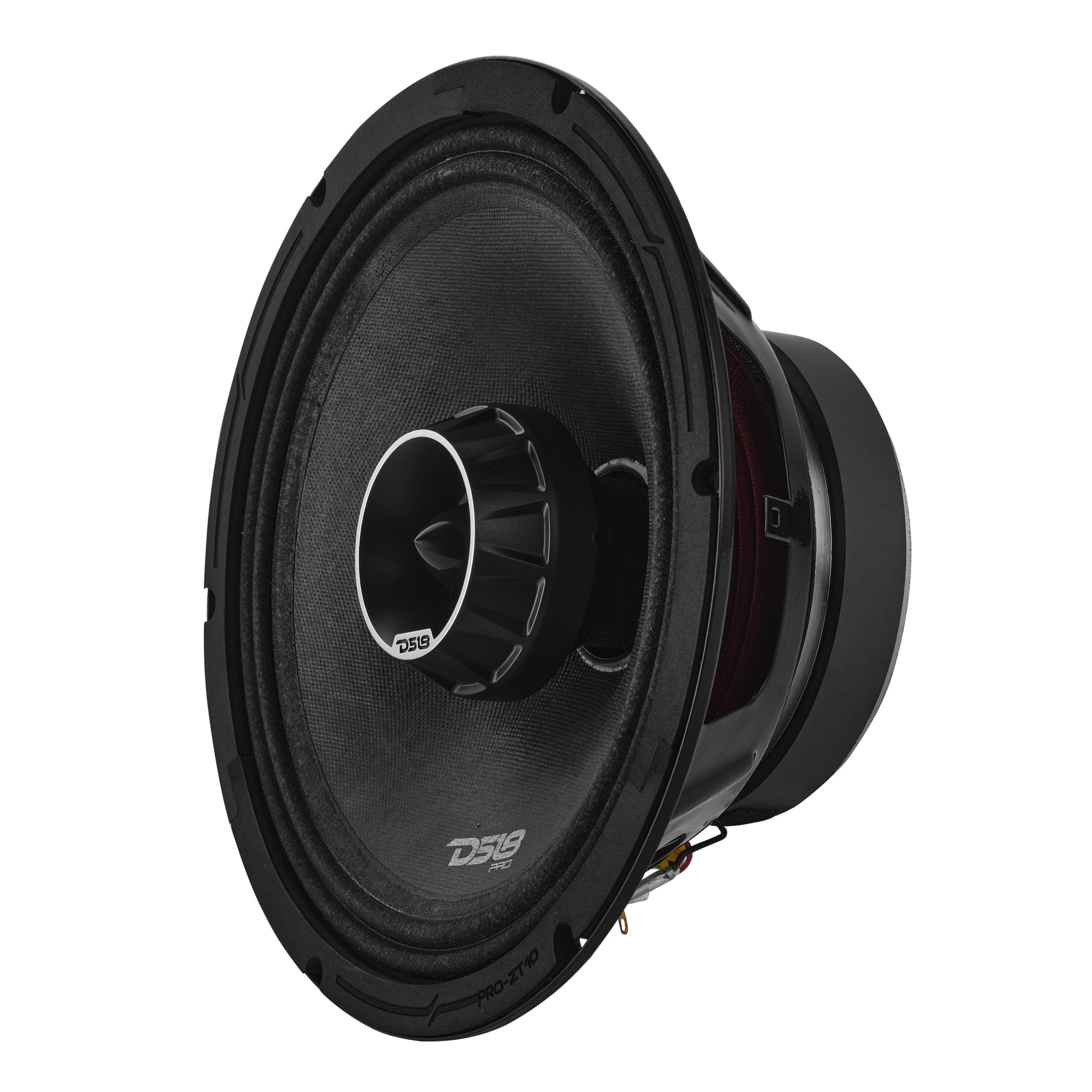 PRO-ZT 10" Coaxial Mid-Range Loudspeaker with Water-Resistant Cone Built-in Bullet Tweeter | 300W RMS 4-Ohm - DS18