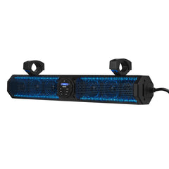 26" Marine Amplified Soundbar with Bluetooth USB & RGB Lighting 6 Speakers 600 Watts - DS18