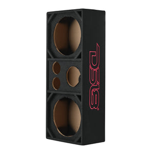 Dual 12” + Dual 4” Tweeter + 2” Driver Ported Voceteo Empty Enclosure | Speakon-Ready - DS18