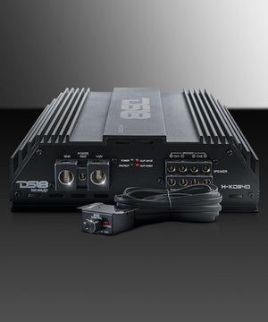 HOOLIGAN KO Full Range Class D 4-Channel Amplifier 4 x 300 Watts Rms @ 4-Ohm Made In Korea - DS18