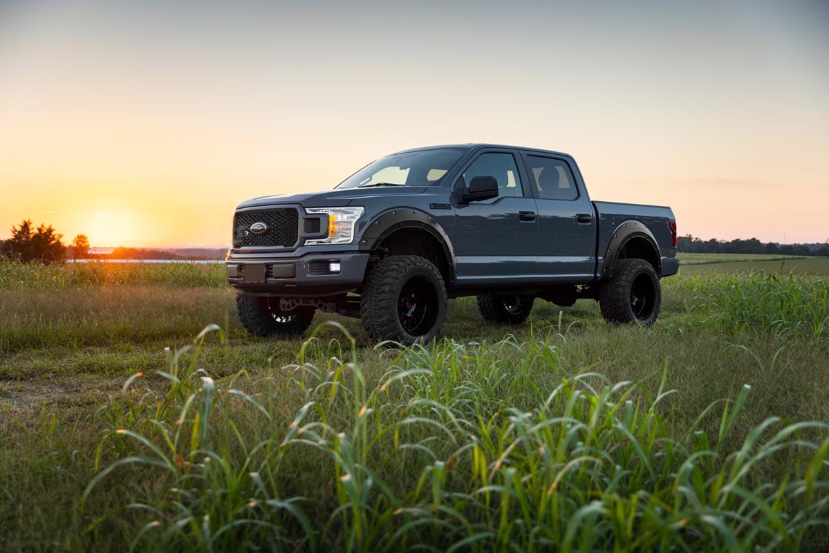 Defender Fender Flares | E7 Velocity Blue | Ford F-150 2WD/4WD (2015-2020)