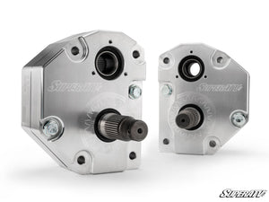 Polaris RZR XP Turbo 4in. Portal Gear Lift - Single Idler - 30% Gear Reduction - Billet Housing