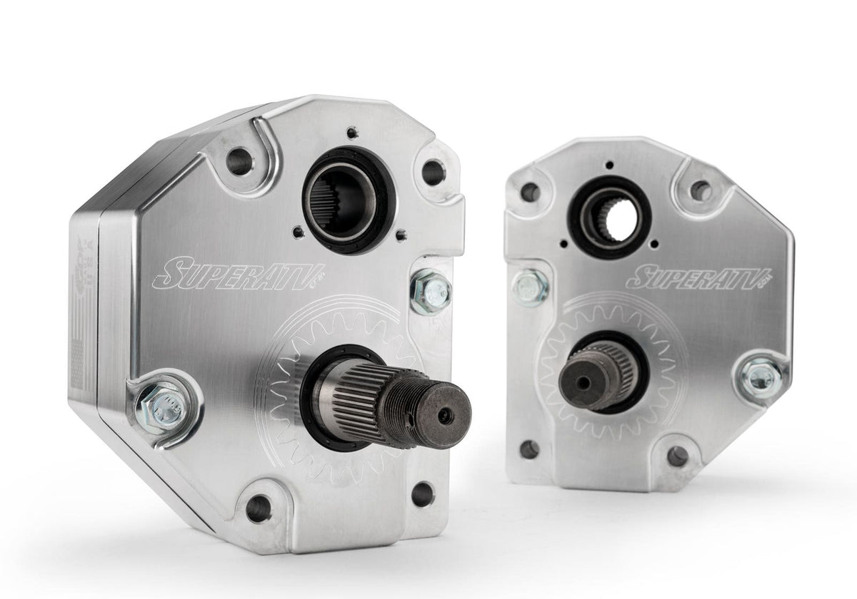 Polaris RZR 1000 4in. Portal Gear Lift - Single Idler - 30% Gear Reduction - With Frame Stiffener