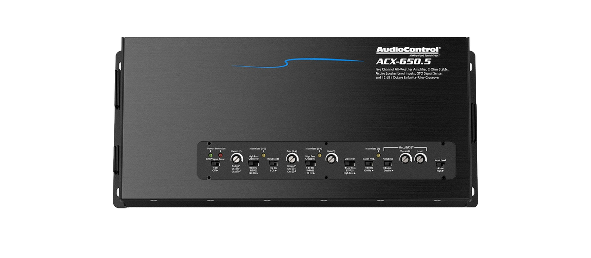ACX-650.5 All-Weather 5-Channel Amplifier, 650W RMS