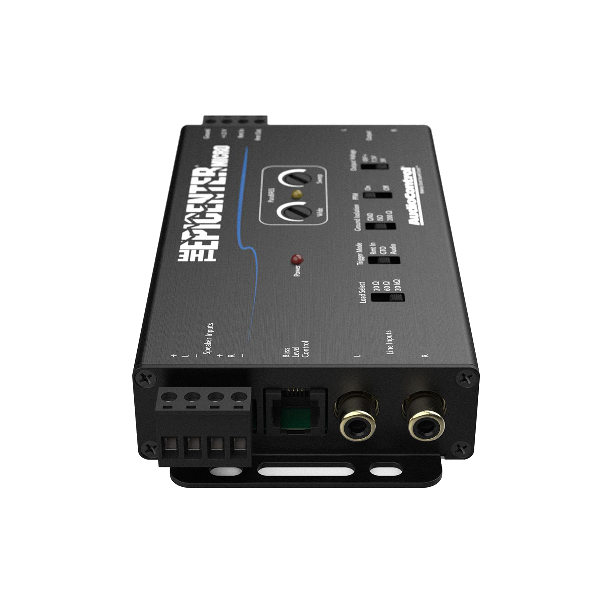 The EPICENTER Micro Bass Restoration Processor & Line Output Converter w/ACR-4 Remote