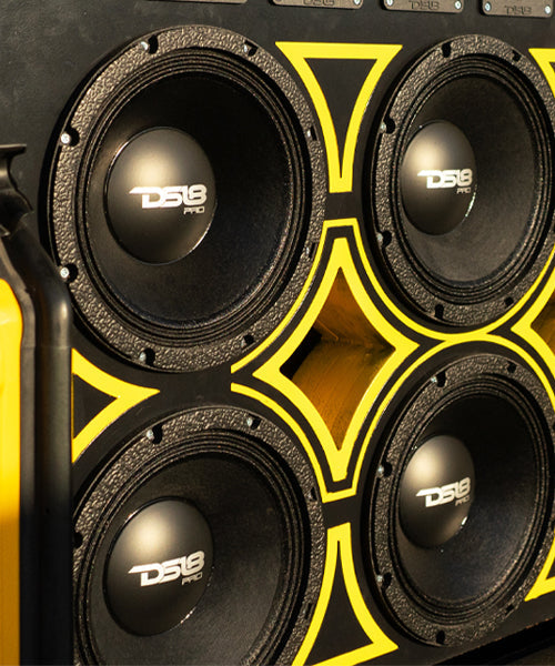 PRO 10" Neodymium Mid-Bass Loudspeaker 1000 Watts Rms 8-Ohm - DS18