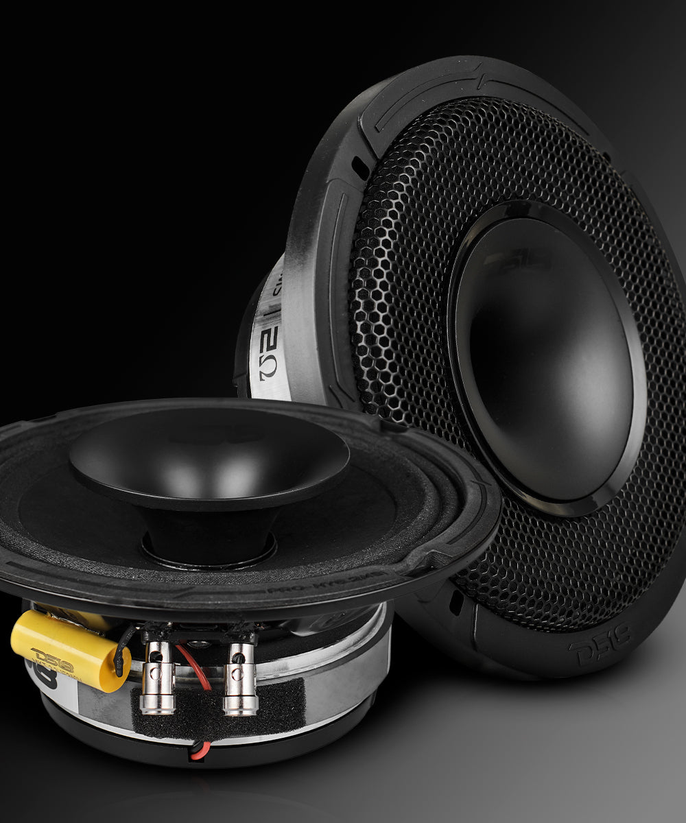 PRO 6.5" Hybrid Slim Loudspeaker with a 1" Compression Driver Horn | 150W RMS 2-Ohm - DS18