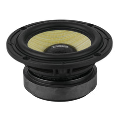 DXQ 3.5” Midrange Speaker with Yellow Straw + Composite Foam Cone | 60W RMS 4-Ohm - DS18