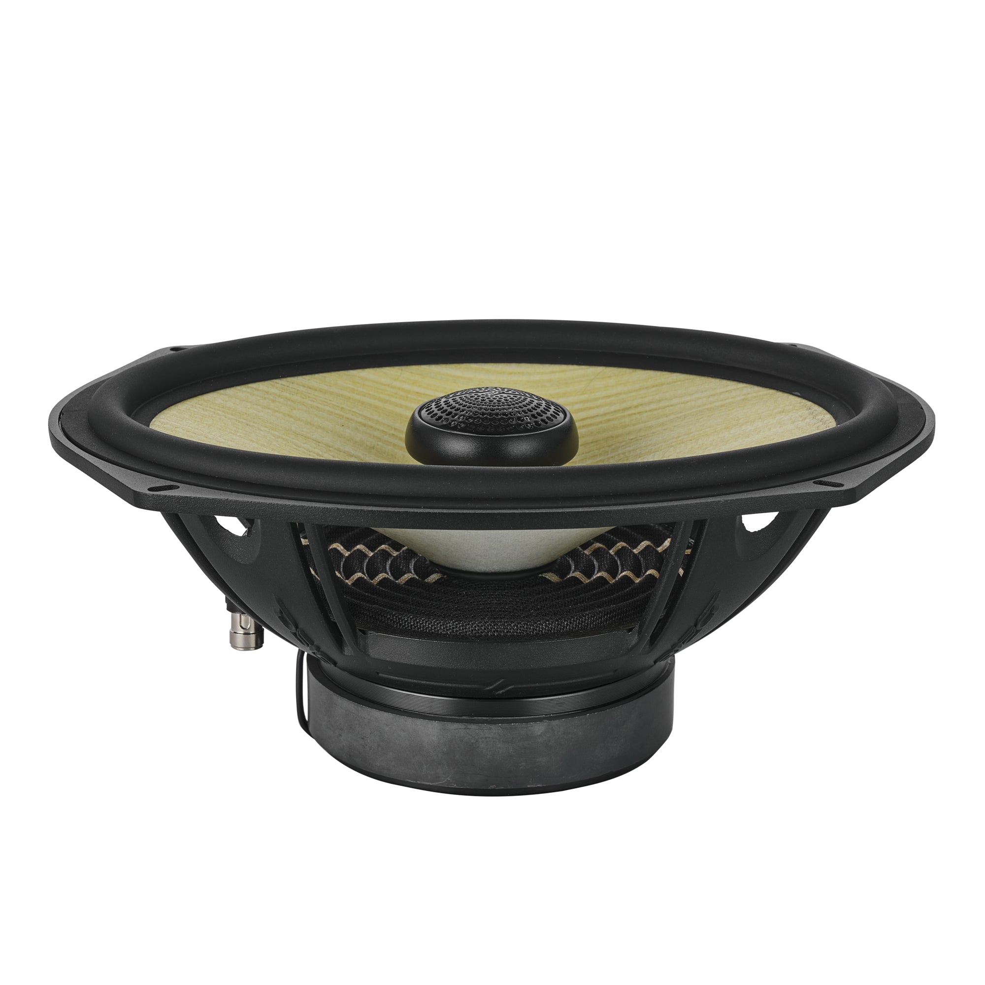 DXQ 6x9" 2-Way Coaxial Speaker with Yellow Straw and Composite Foam Cone | 150W RMS 4-Ohm - DS18