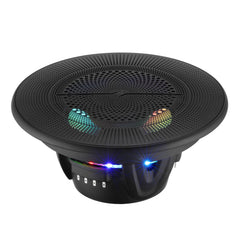 Luxury 6.5” 2-Way Marine Coaxial Speaker with Digital LED Lights and Flush Magnetic Mount Grille | 150W RMS 4-Ohm - DS18