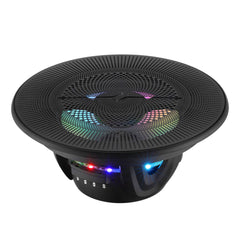 Luxury 8” 2-Way Marine Coaxial Speaker with Digital LED Lights and Flush Magnetic Mount Grille | 175W RMS 4-Ohm - DS18