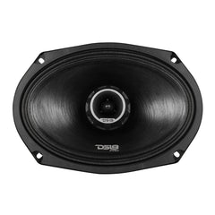 PRO-ZT 6x9" Coaxial Mid-Range Loudspeaker with Water-Resistant Cone Built-in Bullet Tweeter and Grill | 275W RMS 4-Ohm - DS18