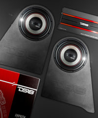 DS18 JK/JKU Wheel Well Subwoofer Enclosure Exclusive loaded Package - DS18