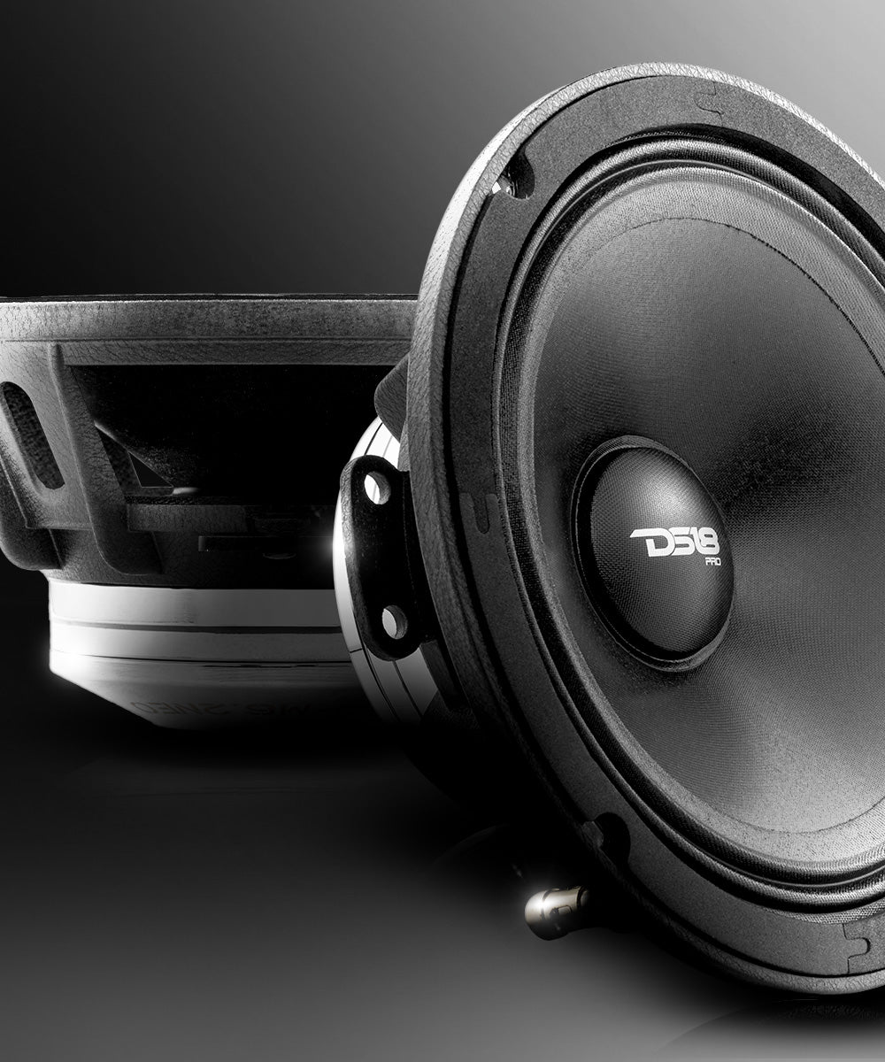 PRO 6.5" Neodymium Water resistant Full-Range Loudspeaker 200 Watts Rms 2-Ohm - DS18
