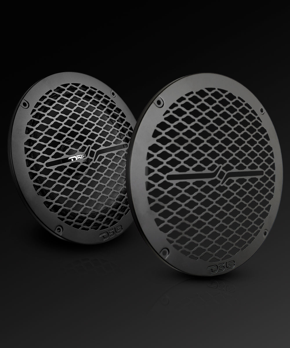 8" Universal Shallow Metal Mesh Speaker Grill - DS18