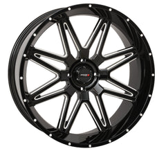 ST7 WHEEL - GLOSS BLACK MILLED