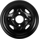 SEDONA STEEL 12X7 4/110 2+5 BLK REAR