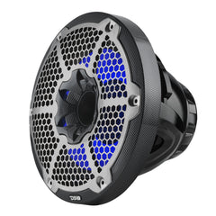 10” Marine 2-Way Hybrid Speaker with RGB LED, Compression Driver and Neodymium Magnet | 450W RMS 4-Ohm - DS18