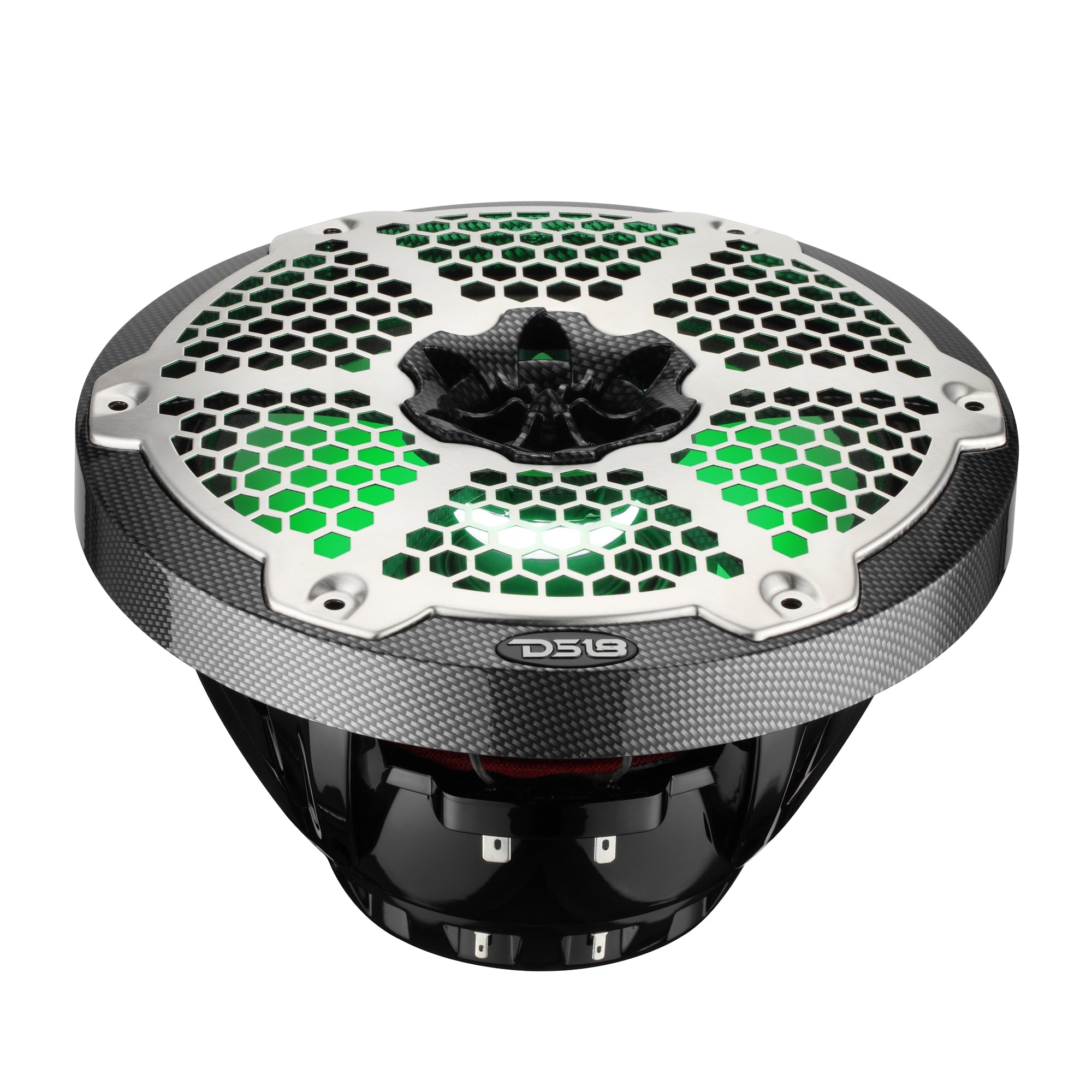 8” Marine 2-Way Hybrid Speaker with RGB LED, Compression Driver and Neodymium Magnet | 350W RMS 4-Ohm - DS18