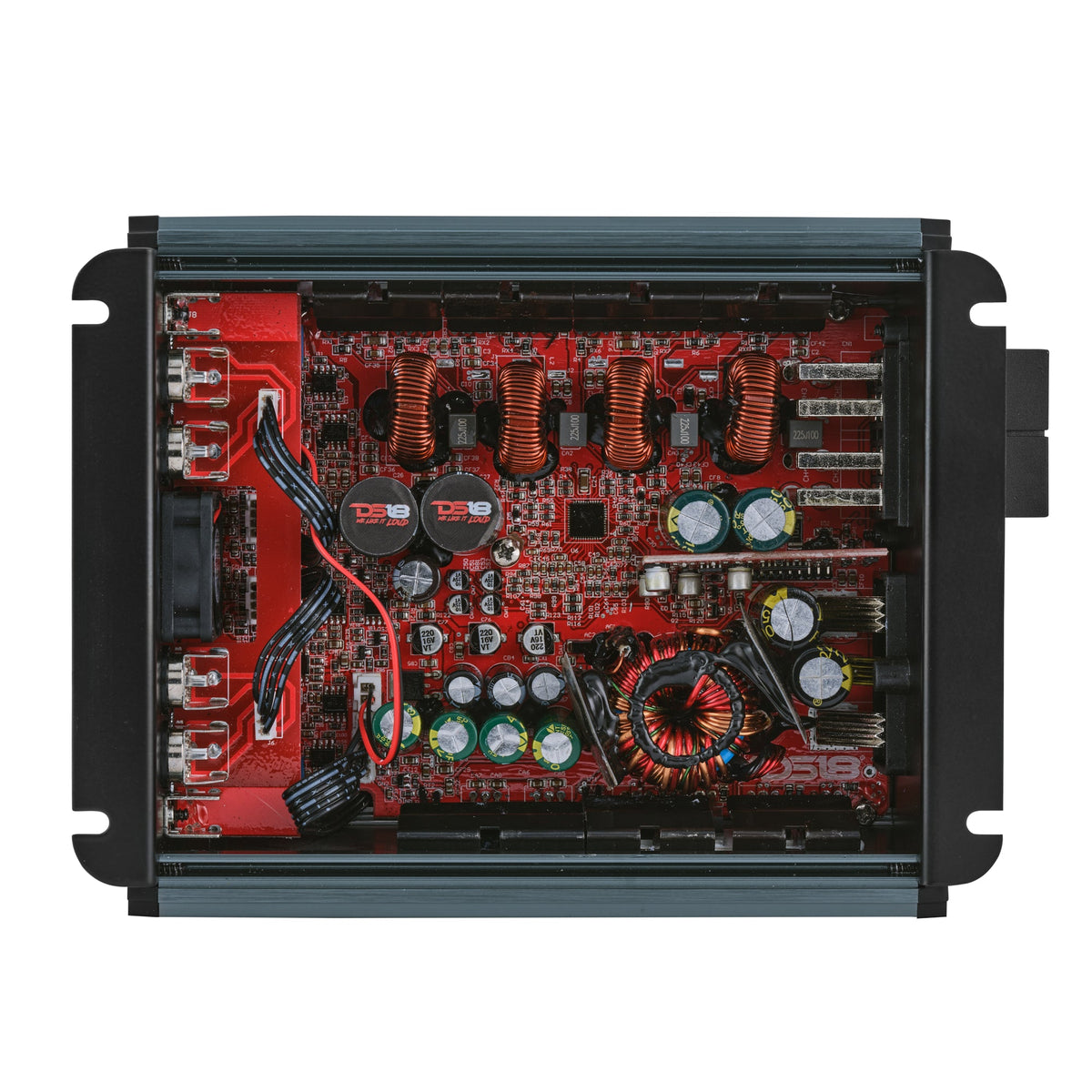 FRP Compact 4-Channel Full-Range Class-D Amplifier | 1200W RMS - DS18