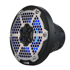 6.5” Marine 2-Way Hybrid Speaker with RGB LED, Compression Driver and Neodymium Magnet | 250W RMS 4-Ohm - DS18