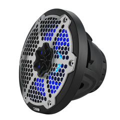 8” Marine 2-Way Hybrid Speaker with RGB LED, Compression Driver and Neodymium Magnet | 350W RMS 4-Ohm - DS18